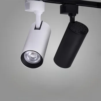 LED 트랙 조명 헤드, H 타입 트랙 조명 교체 기구, 4000K 색 온도 천장 스포트라이트, 작업 벽 예술용 