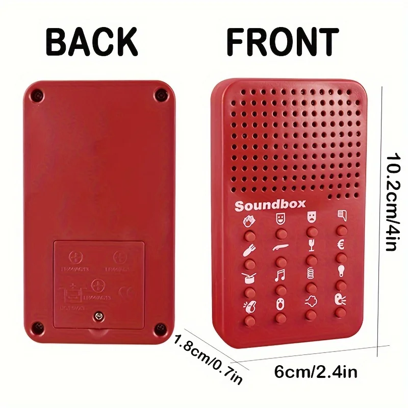 Machine à sons électronique portable avec 16 effets sonores, machine classique, machine à sons amusante, cadeau de farce de nouveauté pour un ami