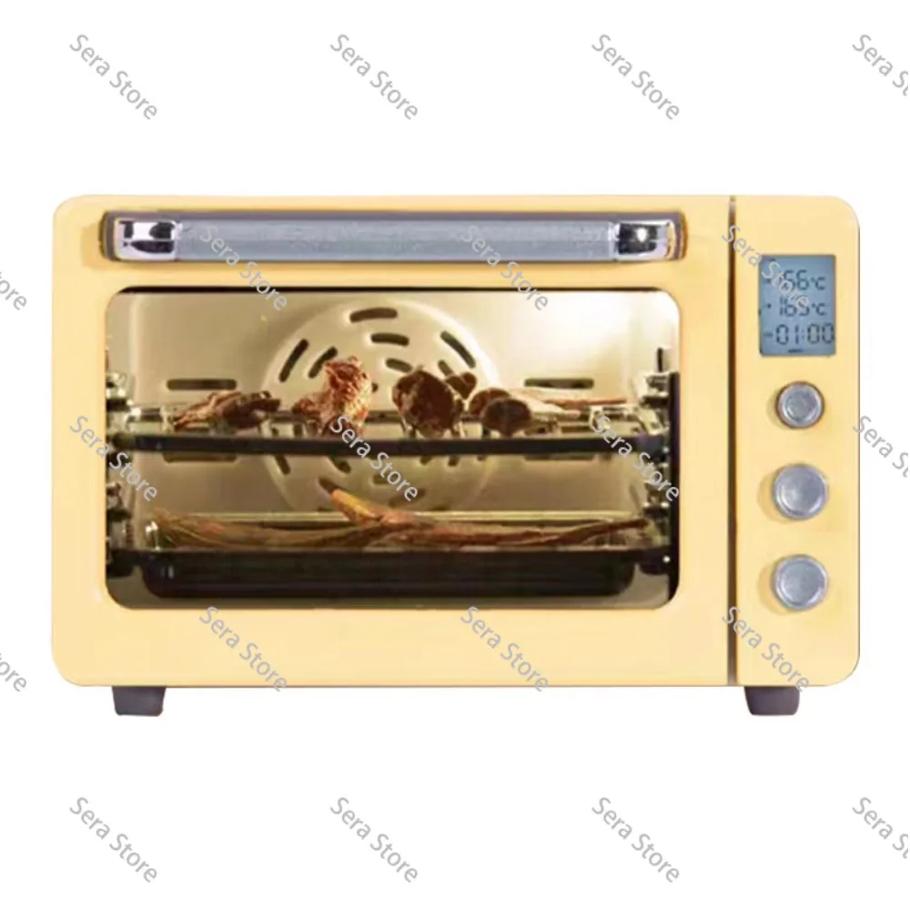 Mini Electric Oven Simulation Luminous Miniature Model Dollhouse Kitchen Scene Prop Decoration Toy