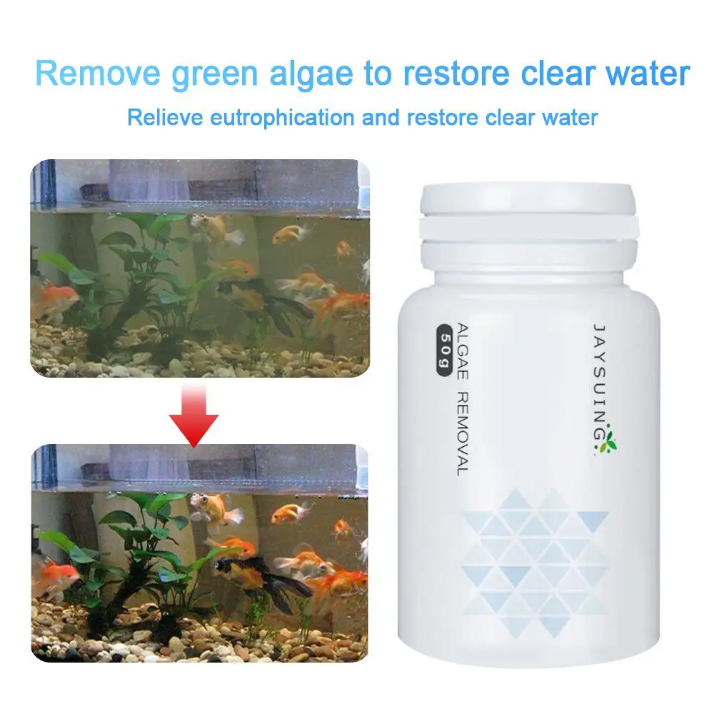 Aquarien Wasser reinigung Algen tabletten biologische wirksame Kontrolle Wasser Algizid Home Aquarium Geruch entfernen