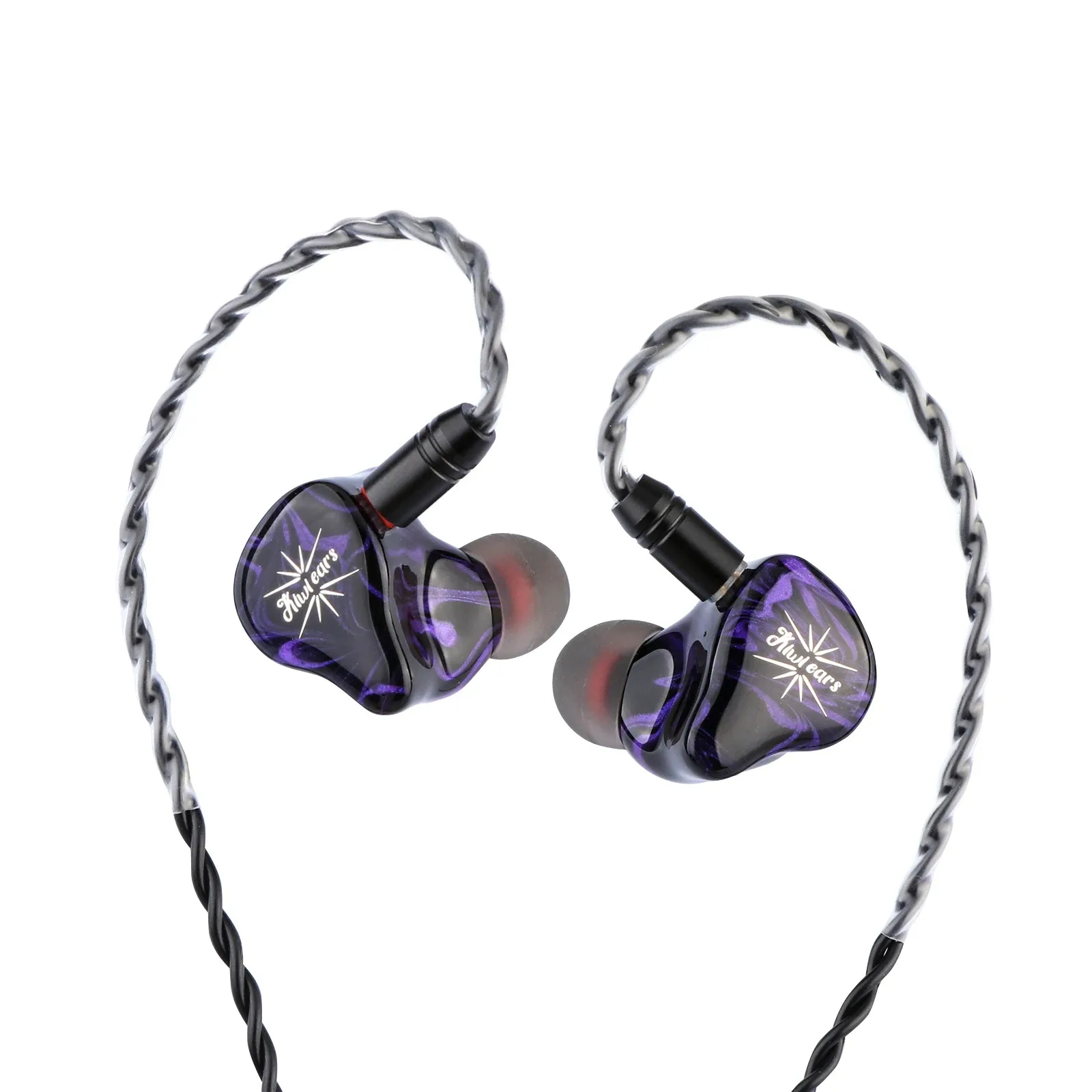Kiwi Ears Quartet 2DD+2BA ハイブリッド インイヤー モニター 10mm