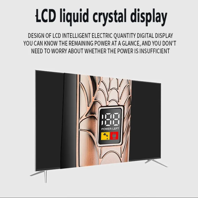 Kemei KM-2616 Professional Electric Hair Clipper In Hair Clipper Hair Salon Fast Charging LCD Digital Display Clipper