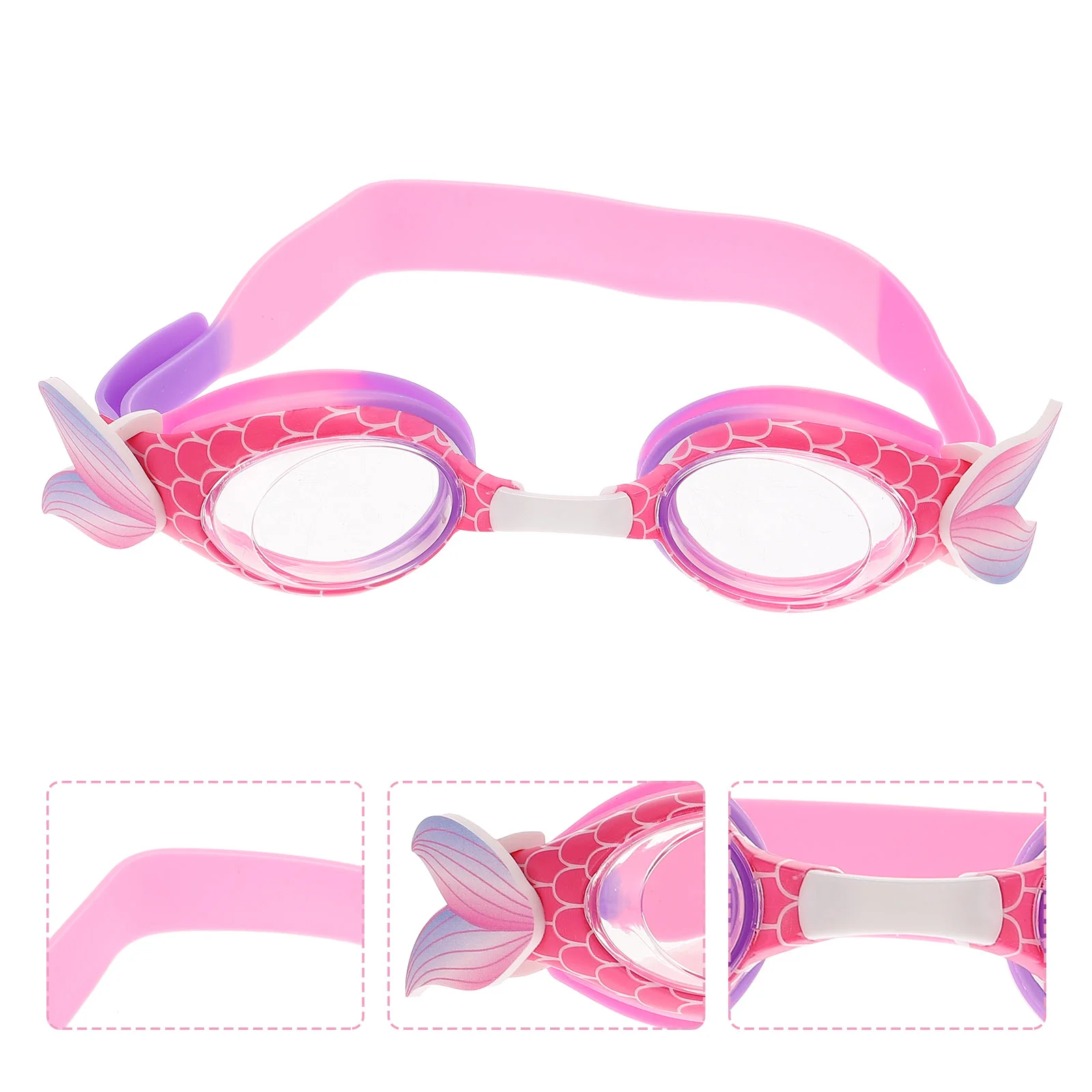 

Girls Swim Goggles Kids Water Children's Swimming Glasses Mermaid Dresses for Summer