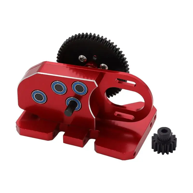 

Pro 2Low CNC Gearbox Middle Transmission Box With Overdrive Gear For LCG 1/10 RC Crawler Axial SCX10 III 90046 TRX4