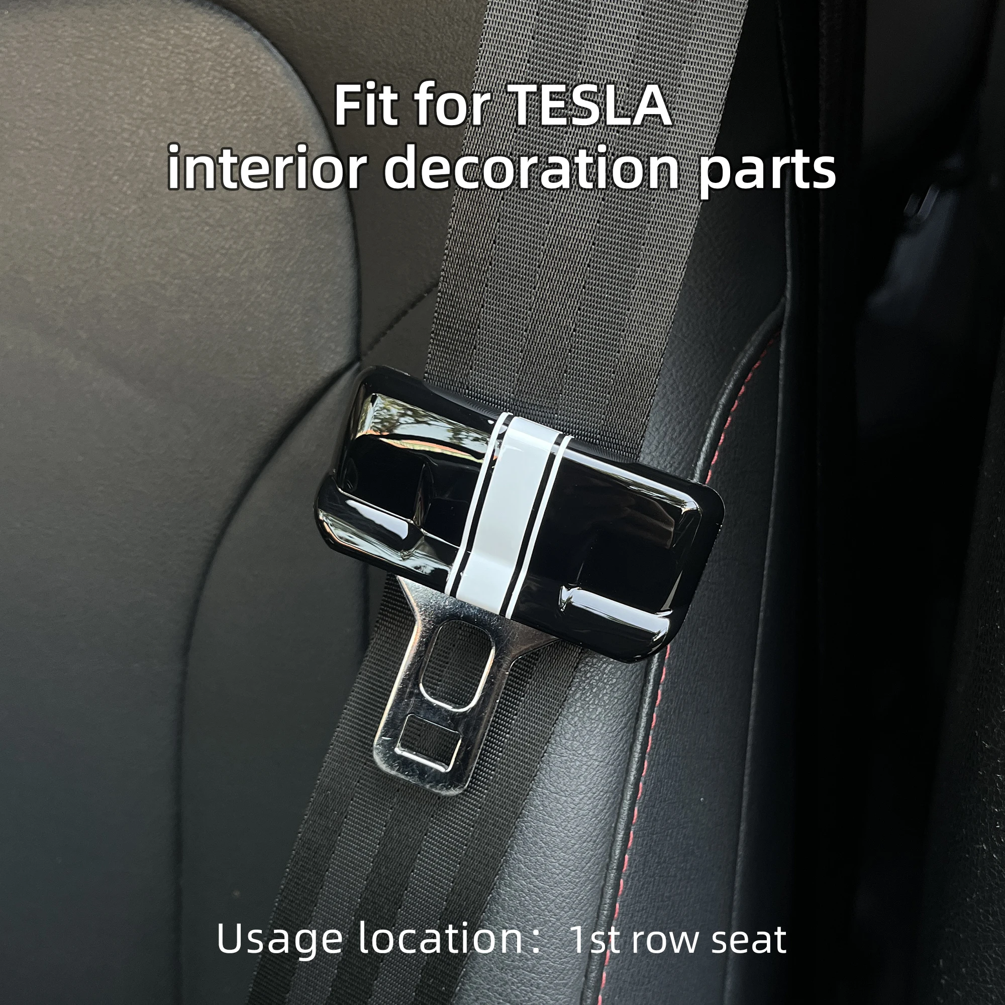 

Декоративный чехол на ремень безопасности для автомобиля Tesla Model 3 с 2019 года — Paint Craft, Quick Clip-On