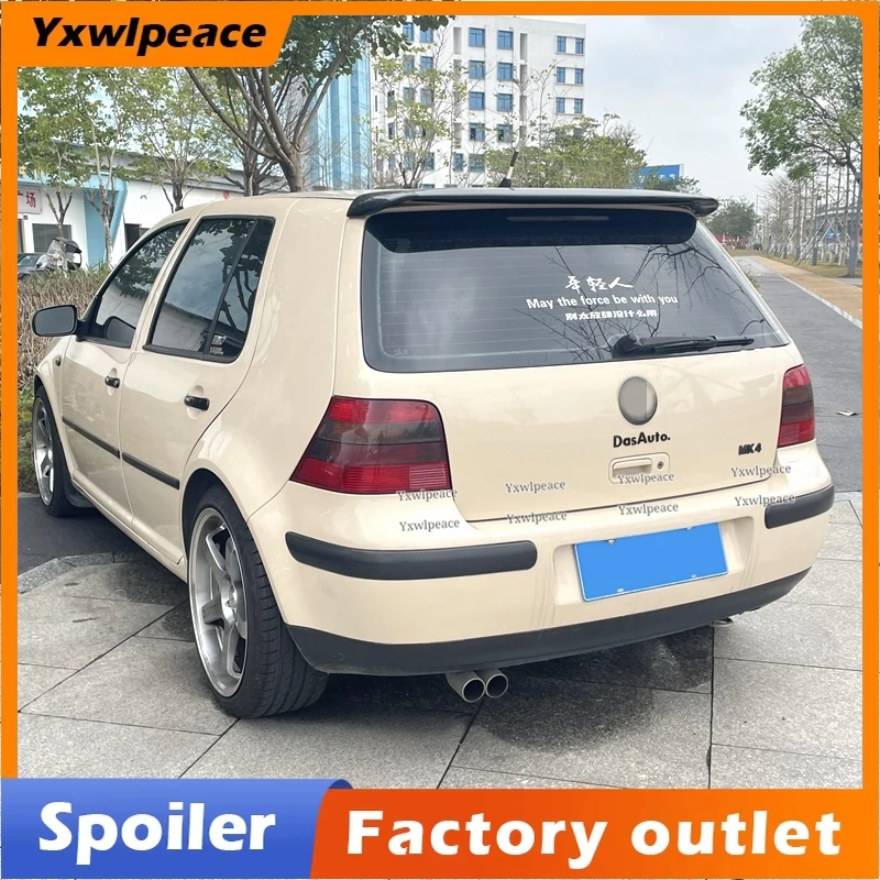 For Volkswage Golf 4 IV MK4 1998 1999 2000 2001 2002 2003 2004 ABS Plastic Rear Roof Spoiler Trunk Wing Body Kit Accessories