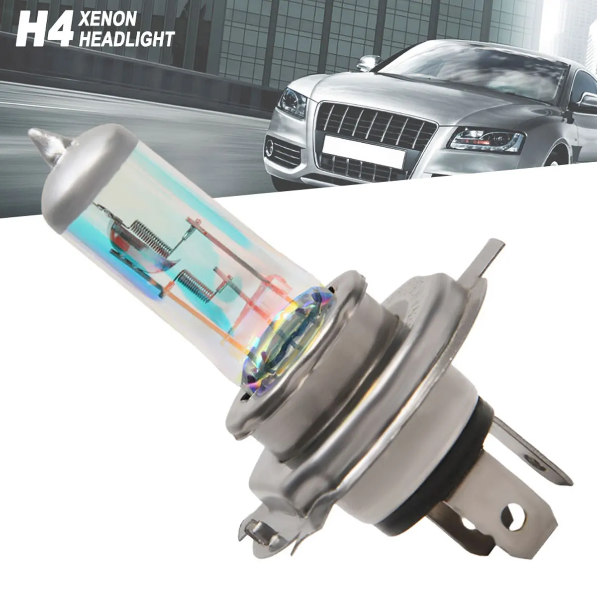 1/2 Stuks H7 H4 Led Canbus Auto Mistlamp Auto Koplamp Conversie Kit Lampen Hoge Dimlicht 100W Rijden Hoofd Lampen 8500K krachtige
