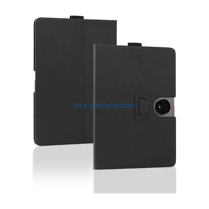 Elegant PU Leather Folios Case for Tab 12.2Inch Tablets With Detachable Hand Straps And Precise Cutout