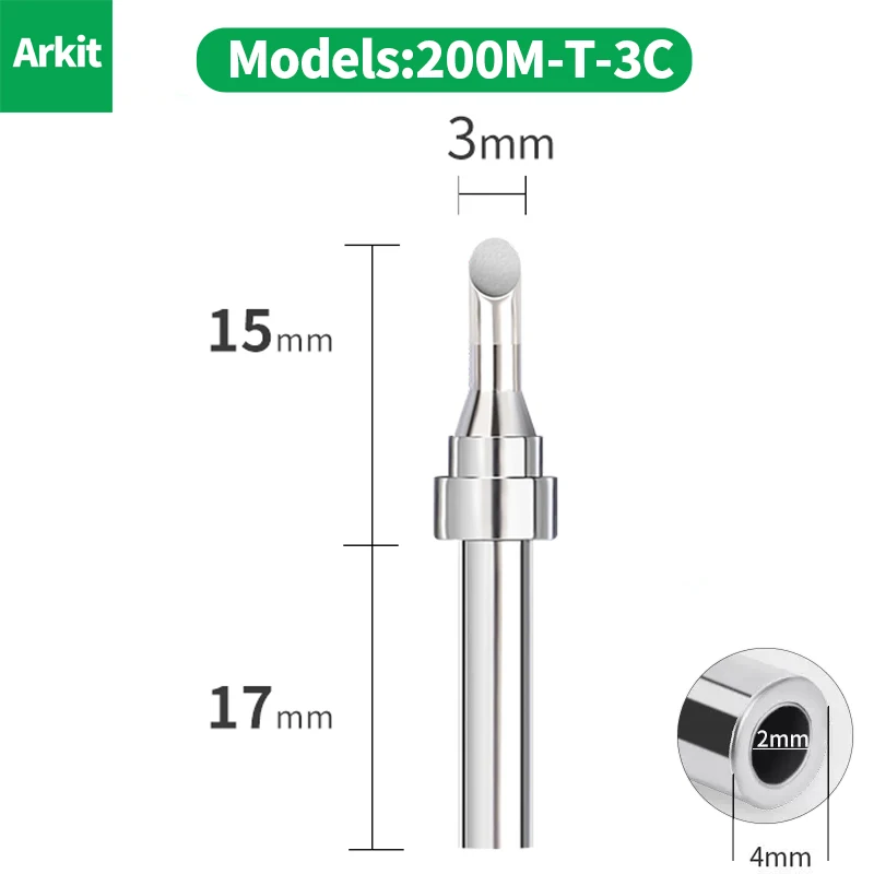 200 Series Soldering Iron Head 203H High Fequency 200M-T-K Lead-free Tips Soldering Station Welding Tip Ponta de ferro de solda