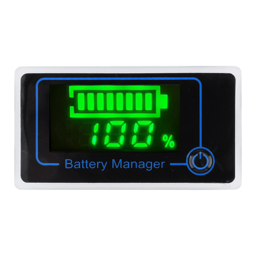 

DC8-120V LED Digital Voltmeter Battery Indicator for Measuring Batteries Ternary Lithium Iron Acid Batteries in Electric Vehicle