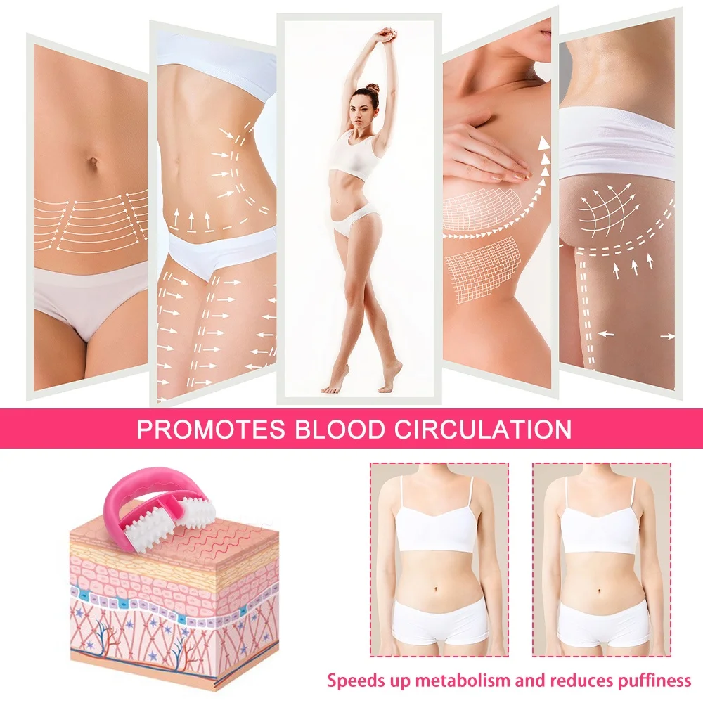 1 قطعة سريع مكافحة السيلوليت الأسطوانة جهاز تدليك لمراكز التجميل يده مكافحة مُدلك سلوليت الأسطوانة الرعاية الصحية تدليك السيلوليت