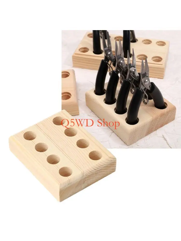 Q5WD Smooth Finished Tool Rack With 8/12/19Slots For Professional Workspaces