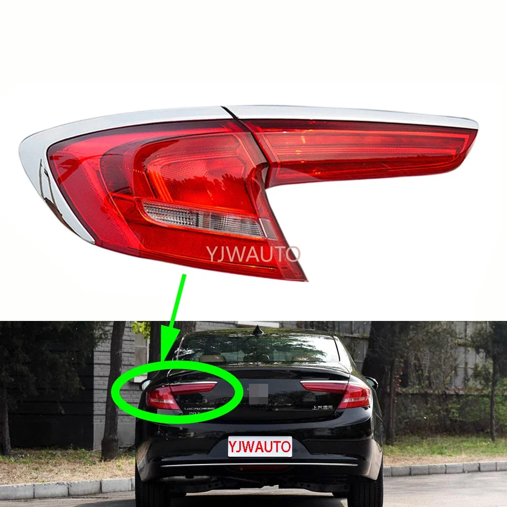 

For Buick Lacrosse 2016 2017 2018 Tail Light Car Taillight Assembly Auto Rear Back Lamp Brake Light Turn Signal Reversing Lamp