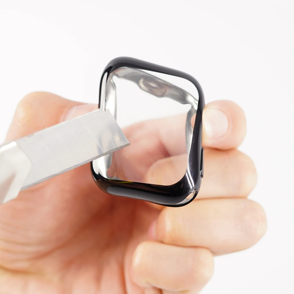 1 Stück schlanke TPU Uhren abdeckung Gehäuse für Apple Watch Serie 6 se Gehäuse 40mm 44mm Gehäuses chutz hülle iwatch 5 4 3 2 42mm 38mm