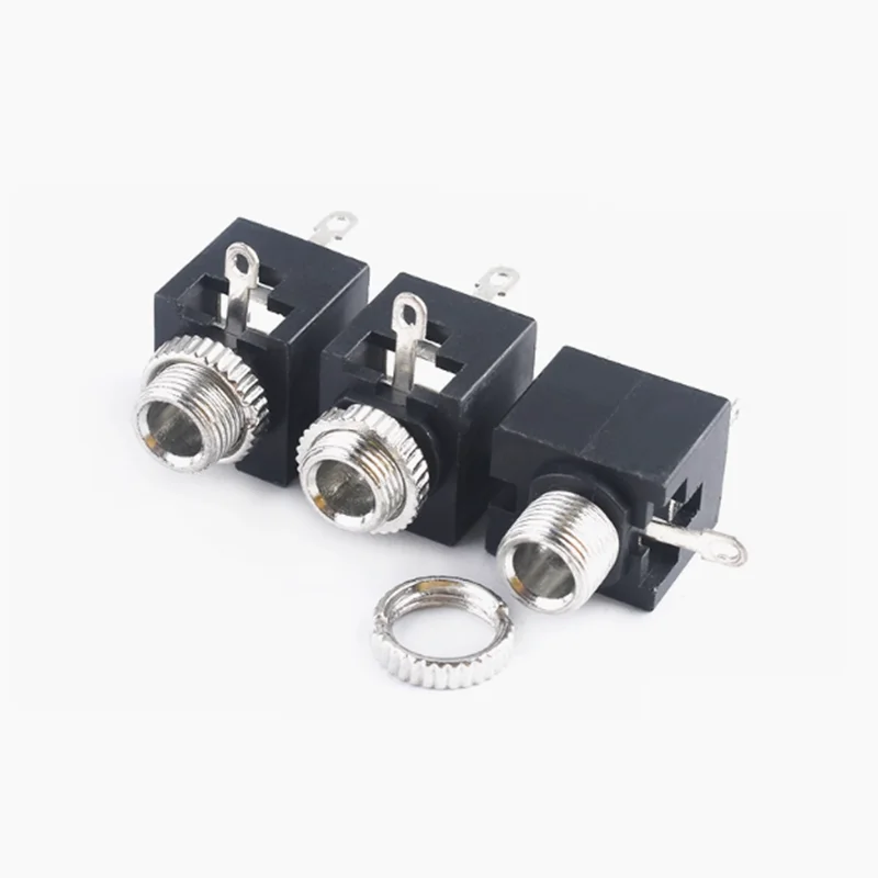2/5/10Pcs Good Quality 3.5mm Female Audio Connector 3 Pin DIP Headphone Jack Socket Mono Channel PJ-301M PJ301M