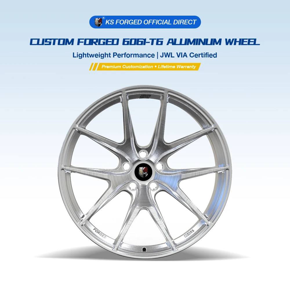 6061-T6 Lightweight Split-Spoke Forged Aluminum Wheel Rims High Performance Sport Coupe Sedan WheelsB8,B9,C7,C8,Q5 FYF20,F30,F35