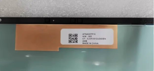 ATNA33TP10 OLED LCD screen display suitable for 1030 G7 touch screen assembly