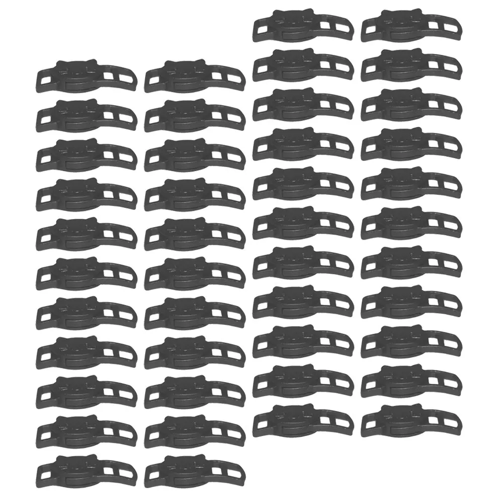 

100Pcs Kitten Pattern Side Release Buckles Lightweight Plastic Buckle Replacement for Backpack Straps Collars Quick Release