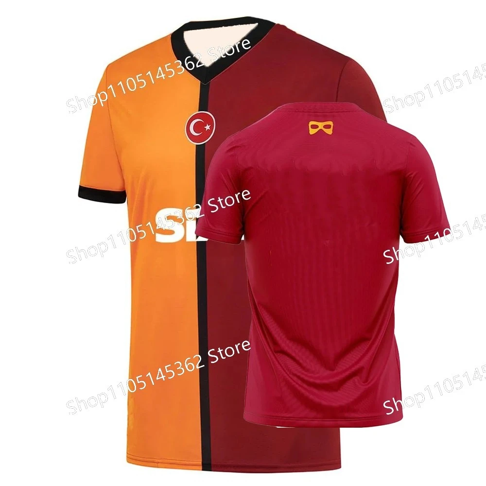 Été Istanbul Galatasaray Osimhen Design FC Home Away T-Shirt turc Victor Osimhen # 45 fans de football adultes enfants imprimés en 3D