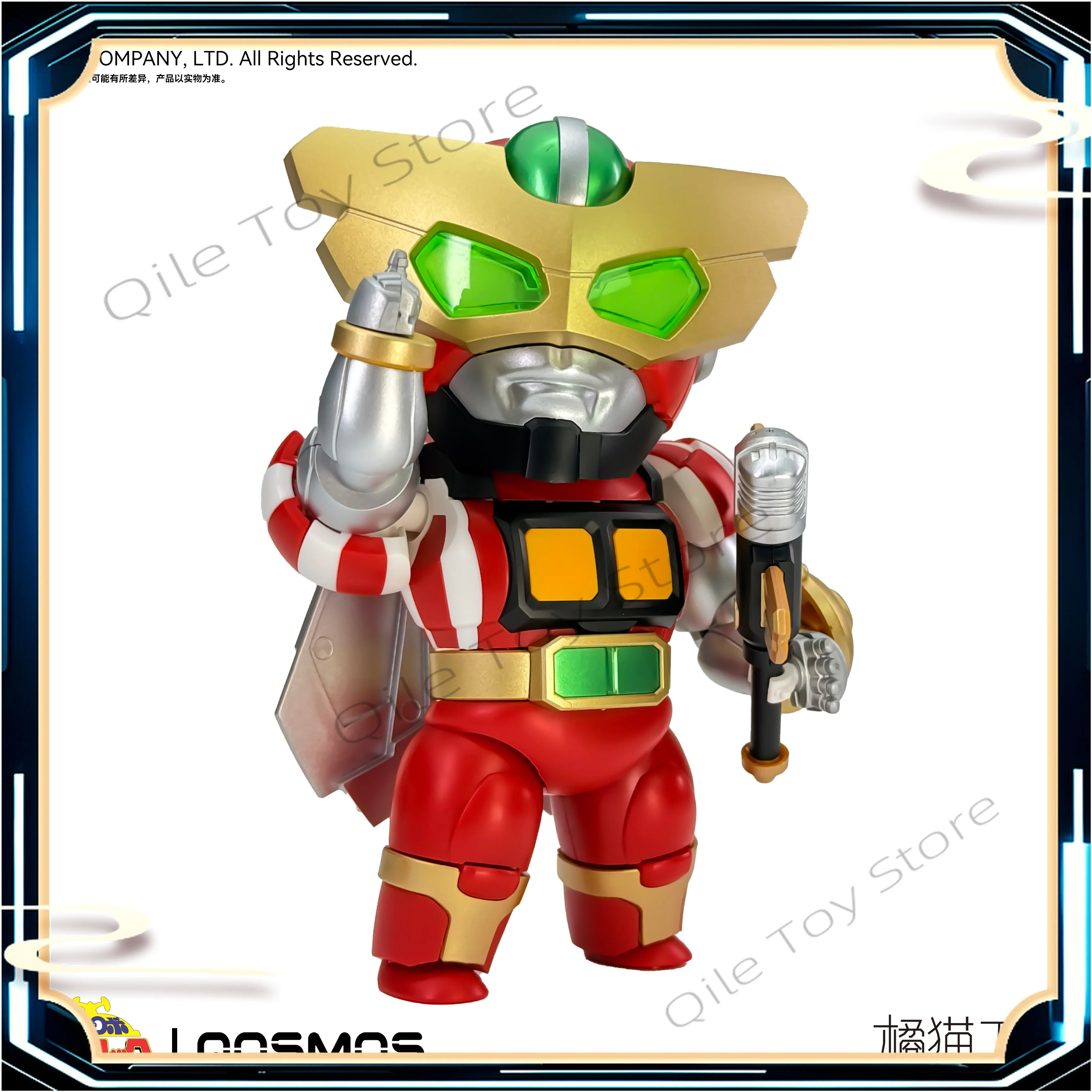 

В наличии Официальная железная броня Orange Cat Industry Captain Dragonfly VER. Собранная модель Red Form Limited Edition