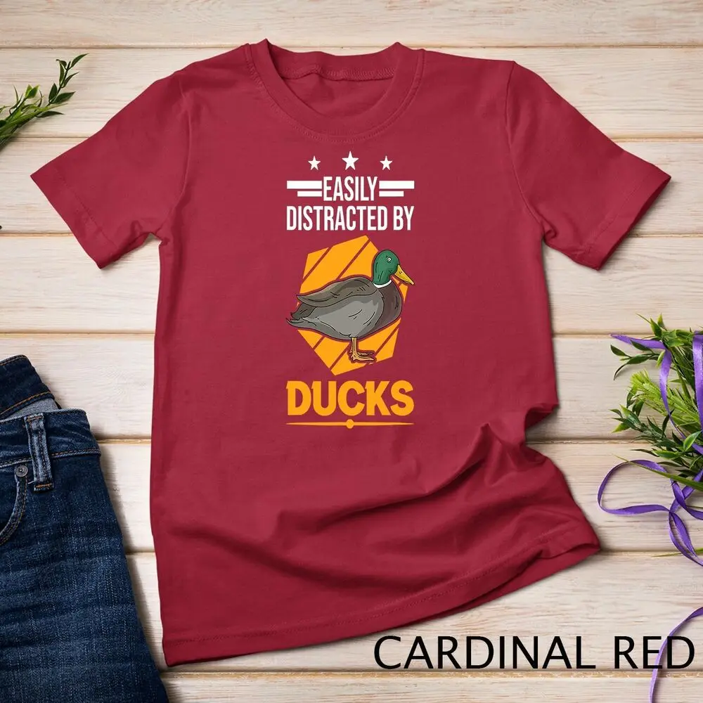 Easily distracted by Ducks T-Shirt Unisex T-shirt