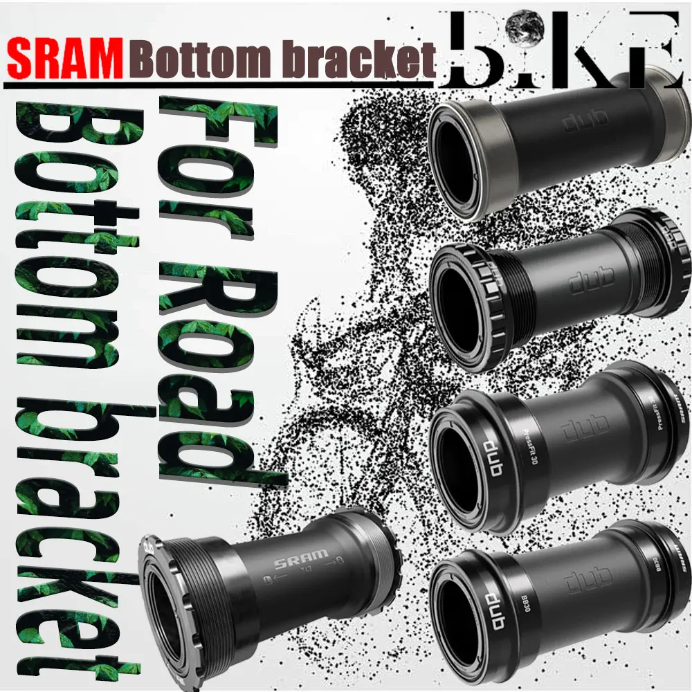 SRAM DUB BB Road Bike Central Movement BSA Thread 68/73mm BB30 PF30 Press Fit PF92 Axis Bottom Bracket Bicycle Part Accessories