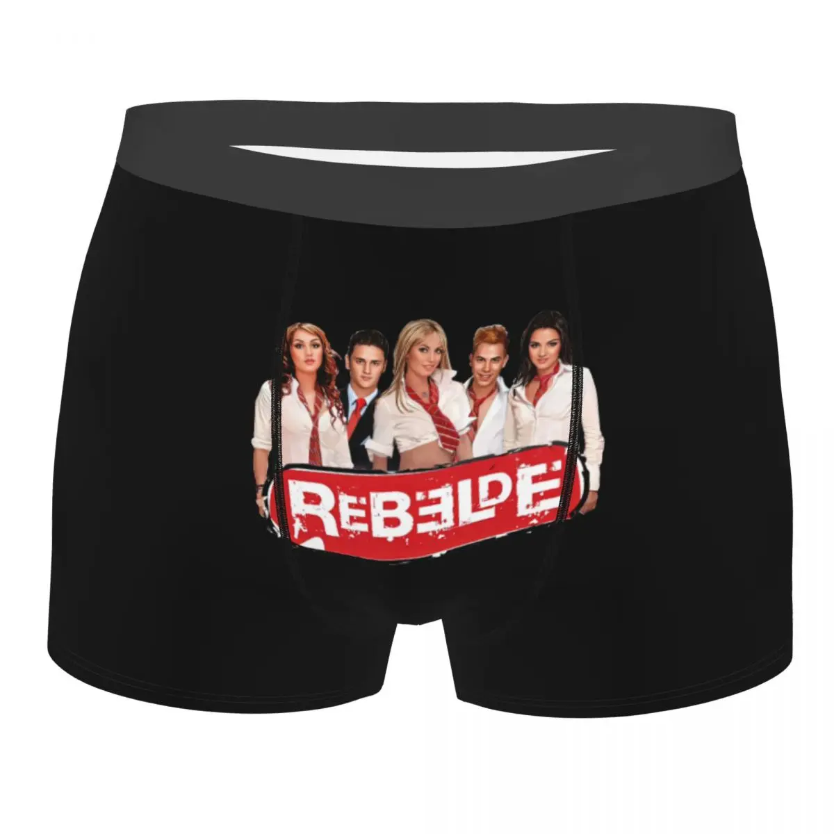 Boxer doux pour hommes, sous-vêtement drôle, culotte Cool Tv, caleçon mexicain pour hommes, grande taille