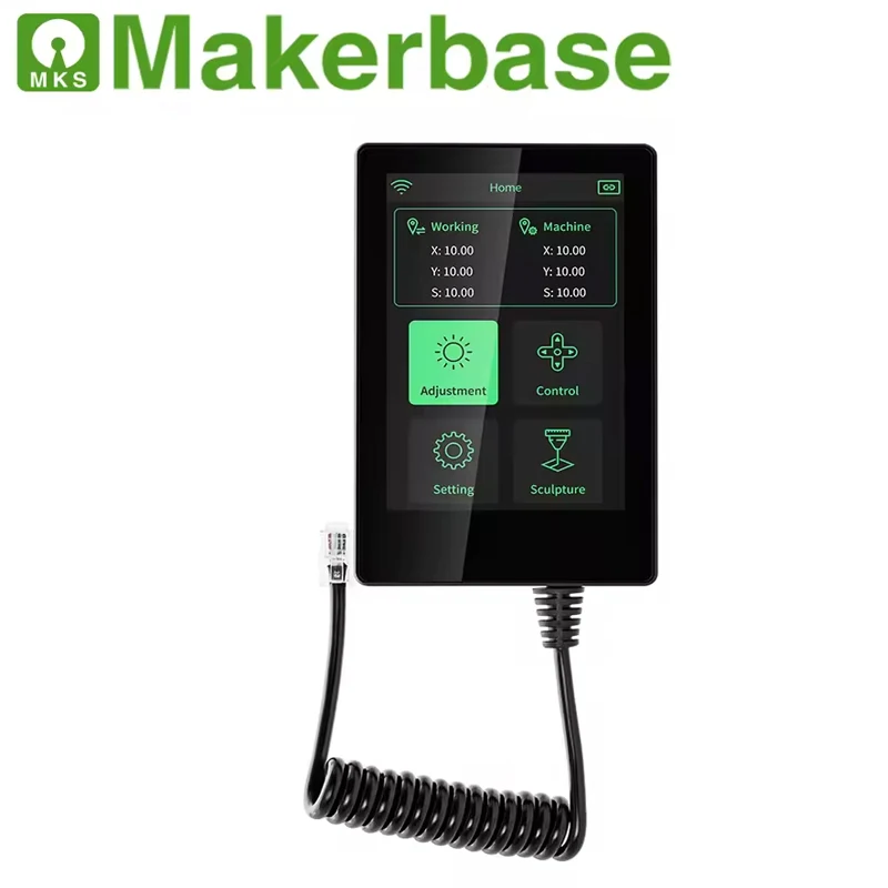 

Makerbase MKS ESP-TFT35 3,5-дюймовый сенсорный TFT-дисплей Лазерный/гравер с ЧПУ Автономная панель управления для DLC32 Max