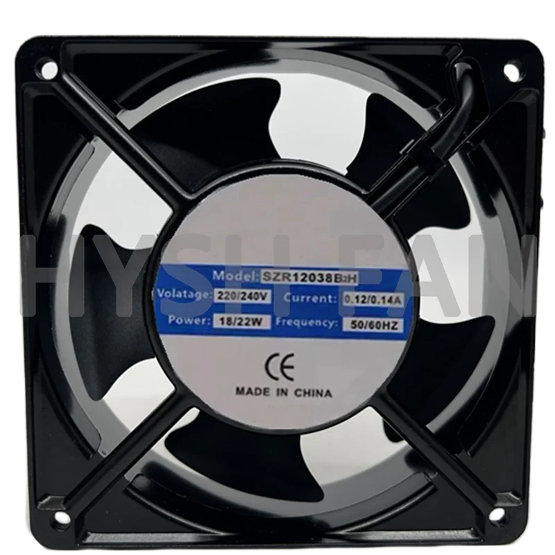 

SZR12038B2H 220V Axial Flow Device AC Cabinet Quiet Cooling Fan 12CM