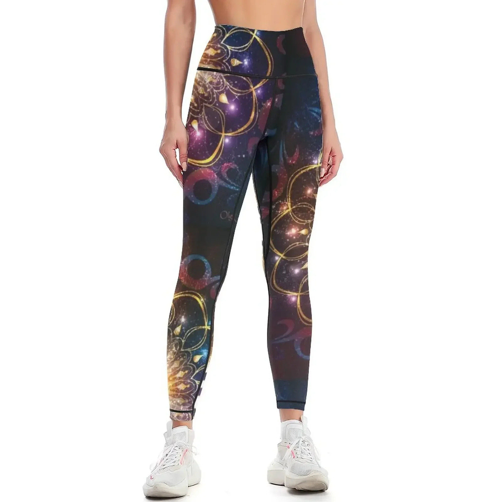 

The higher power of Om - sacred geometry Leggings gym clothing Sports pants for Sweatpants Womens Leggings
