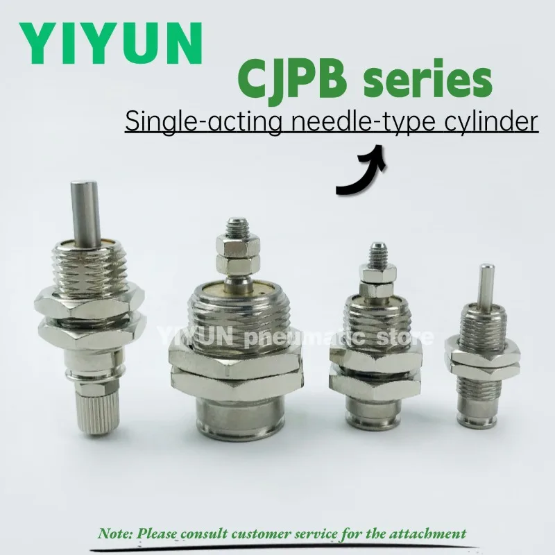 

CJPB4-5,10,15, CJPB6-5,10,15, CJPB10-5,10,15, CJPB15-5,10,15,YIYUN, игольчатый цилиндр одного действия, серия CJP/CJPB