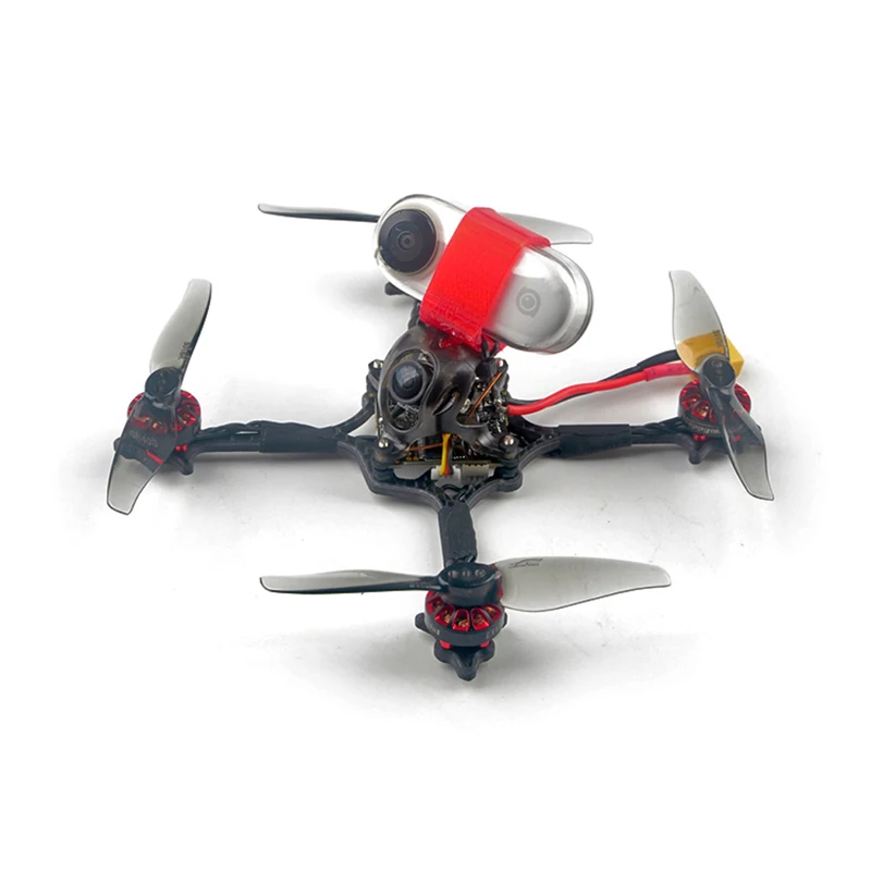 HappyModel Crux3 1-2S ELRS 3 Inch F4 2.4G RX Toothpick FPV Racing Drone BNF with 5.8G VTX Caddx 1200TVL Camera EX1202.5 KV6400