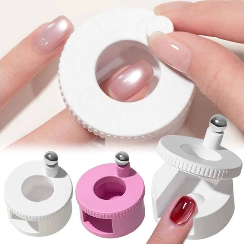 Manicure Rotating Cat Eye Magnet Automatically Attracts Glass Beads Cat Eye Artifact Has Strong Magnetic Beginner Helper Tool