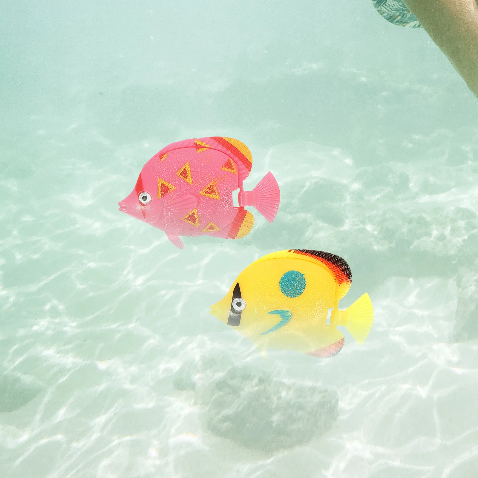 

25pcs Plastic Aquarium Decors Lifelike Figures Decorative Fake Fish Tank Accessories Small Realistic Fish Tank Decor For
