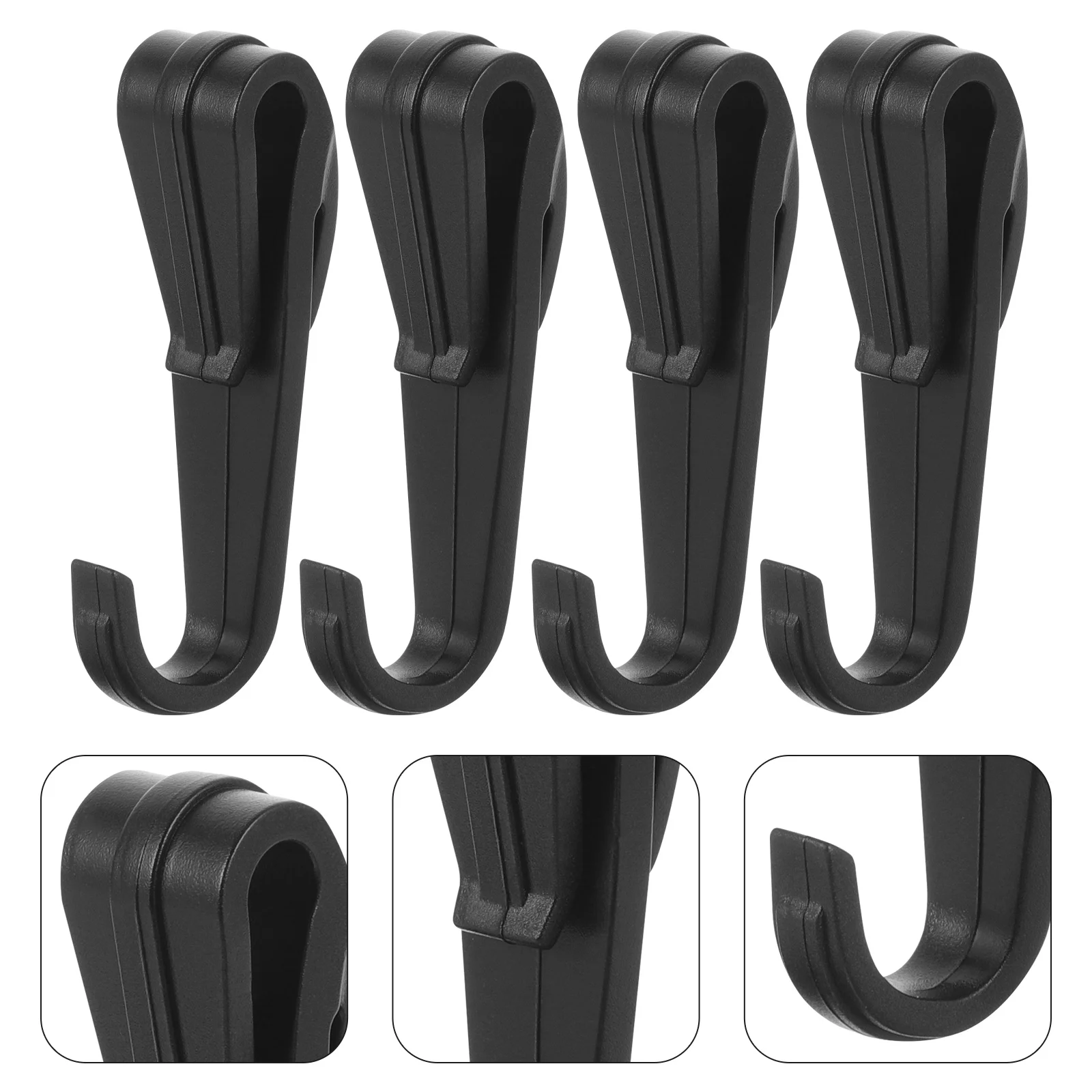 

12pcs Headlamp Hook For Hardhat Lightweight Clip Safety Headlight Mount Construction Work Outdoor Hardhat Clip Easy