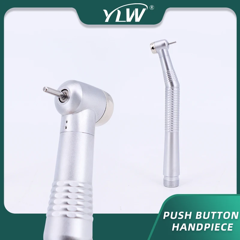 High Speed Dental Handpiece Water Spray Push Button Classical 2 Hole / 4 Hole Dentistry Tool Air Turbine Stainless Steel