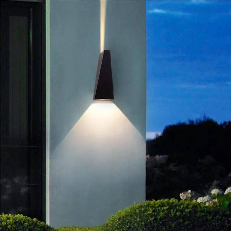 A26F-Outdoor Sconce IP65 LED Wall Lamp For Balcony Porch Light Garden Yard Aisle Decor Lighting Indoor Bedside Lamp