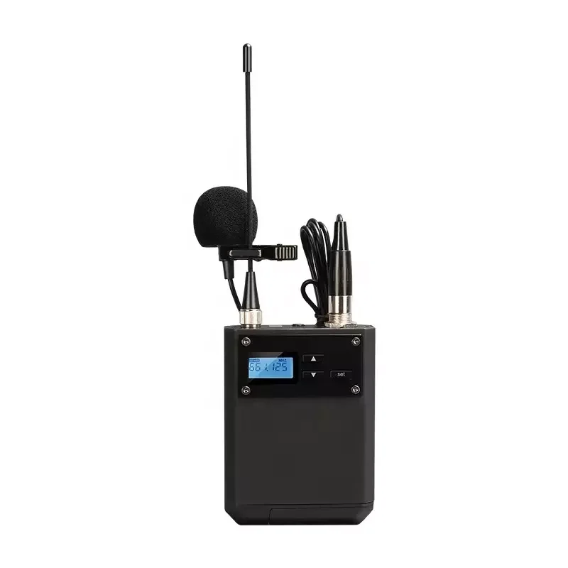M-6604S Professional Cordless Lavalier Microphone 4-Channel Dynamic UHF True Diversity Wireless Microphone Noise Reduction