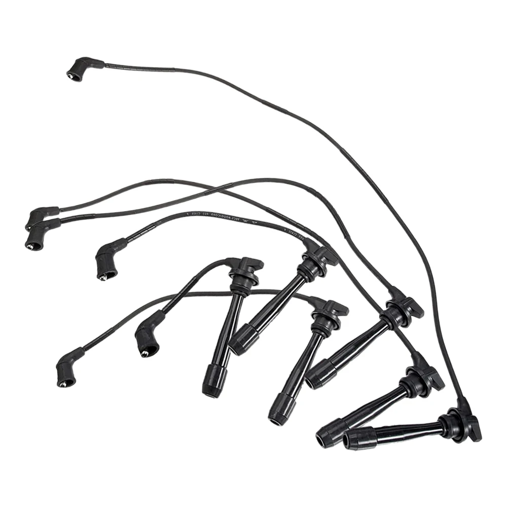 

6pcs Spark Plug Cable Ignition Wire Set 27501-37A00 for HYUNDAI SONATA 2.5L 2.7L DOHC V6 1999-2005