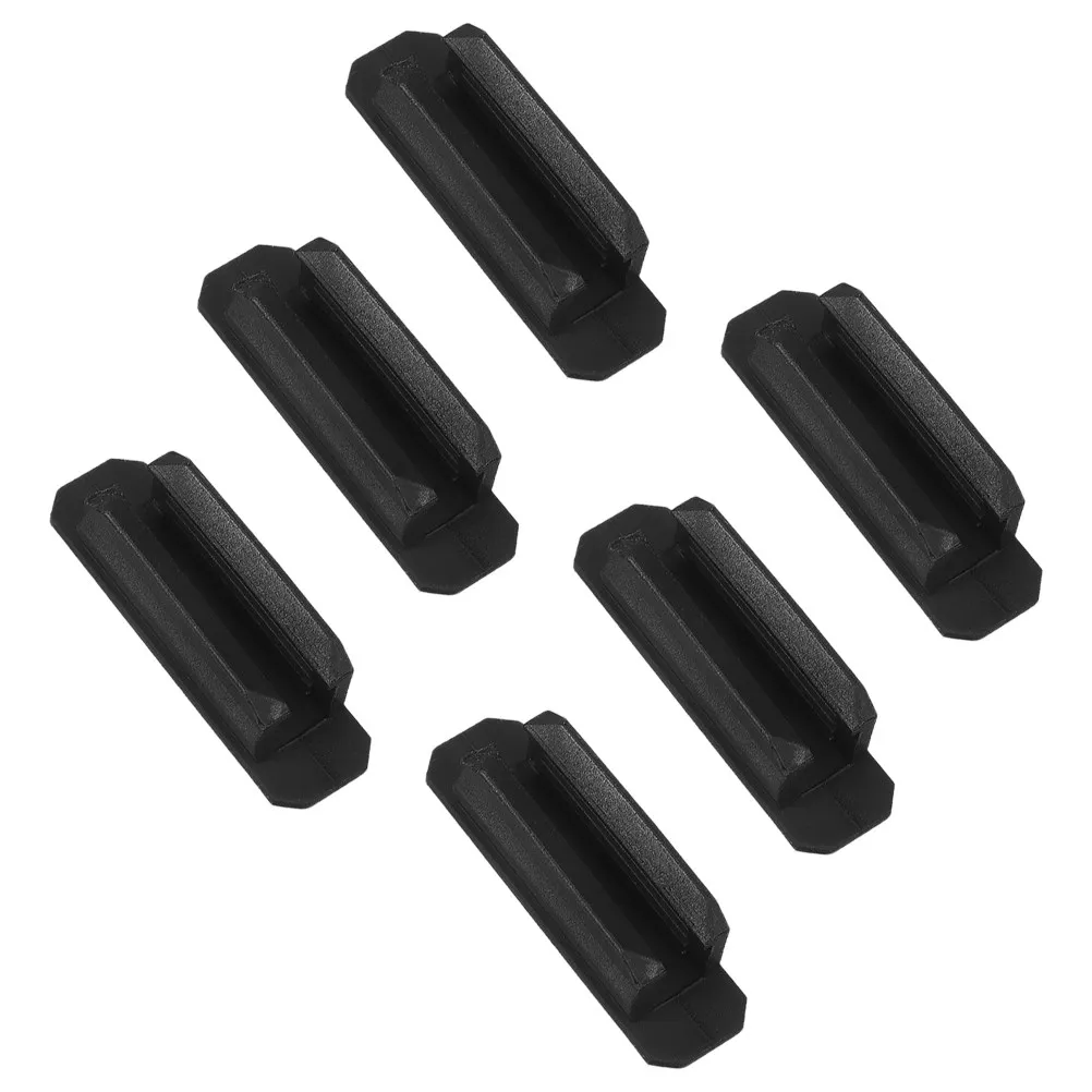 6Pcs Silicone Pen Holder Clip Self Adhesive Desk Organizer for Office Classroom Whiteboard Blackboard Bulletin Board Pen Clamp