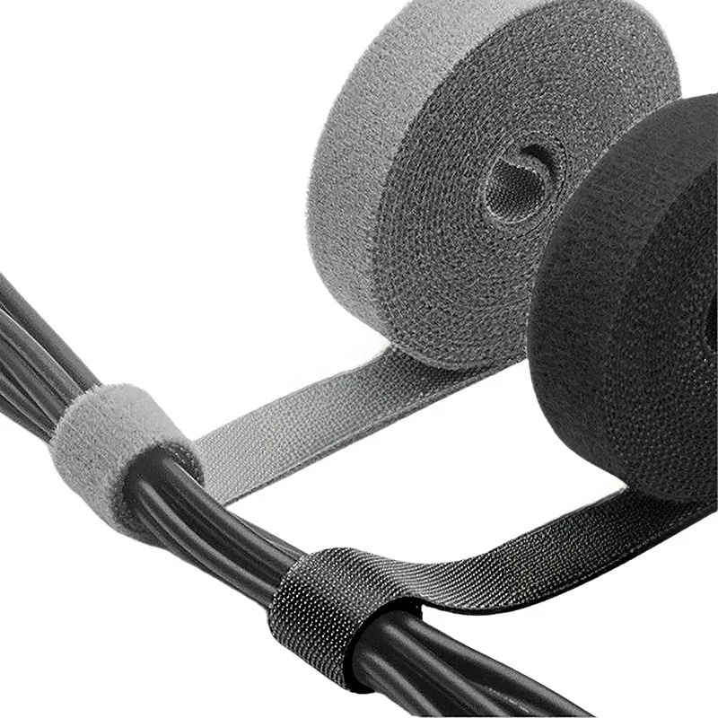 1/5M Cable Organizer Cable Management Wire Winder Tape Earphone Mouse Cord Management Ties Protector For iPhone Xiaomi Samsung