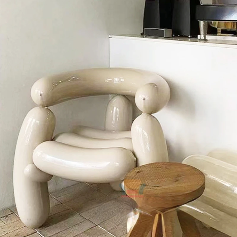 FRP balloon chair designer creative special-shaped single chair custom leisure chair