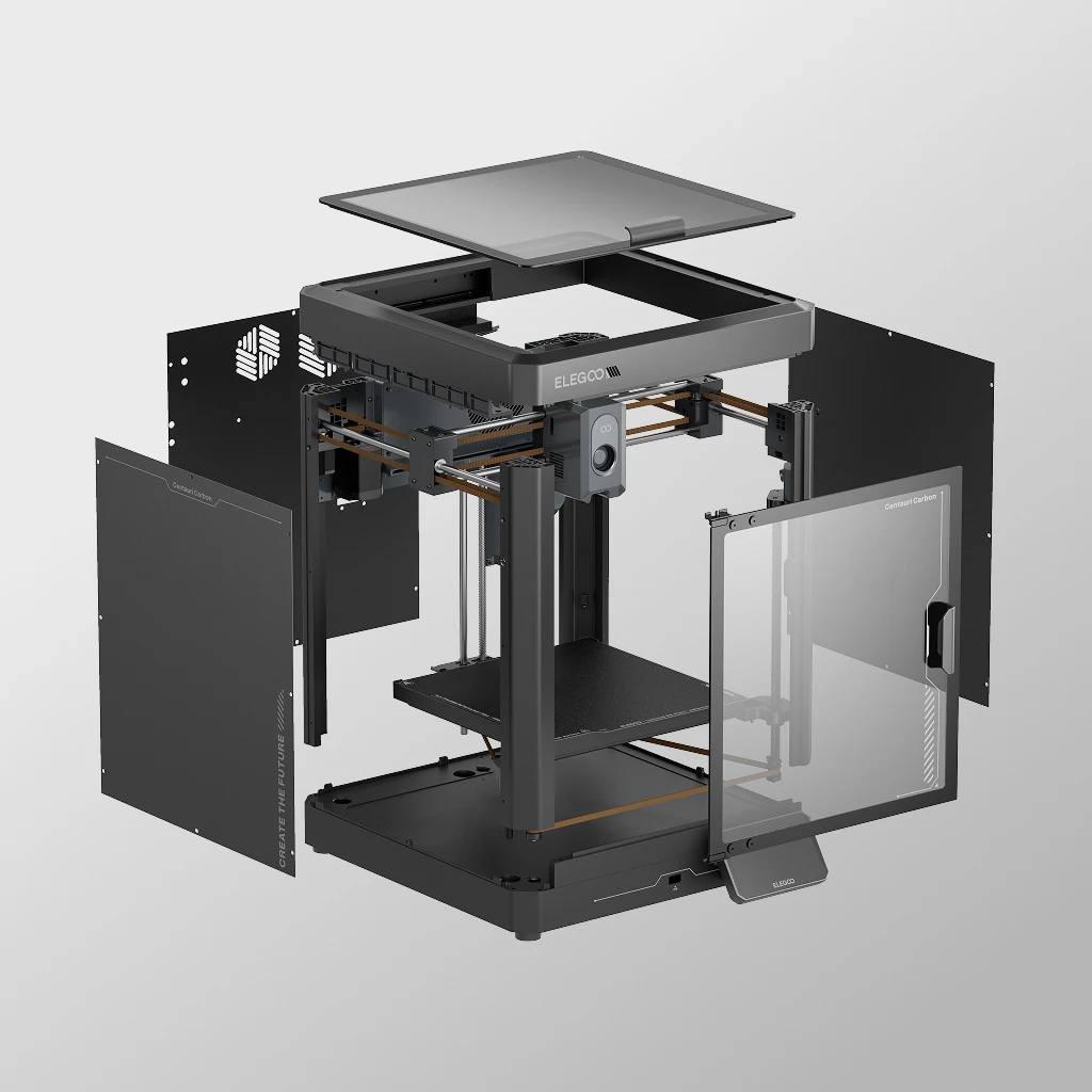 ELEGOO Centauri Carbon CoreXY 3D Printer - 500mm/s Speed, 256mm³ Volume