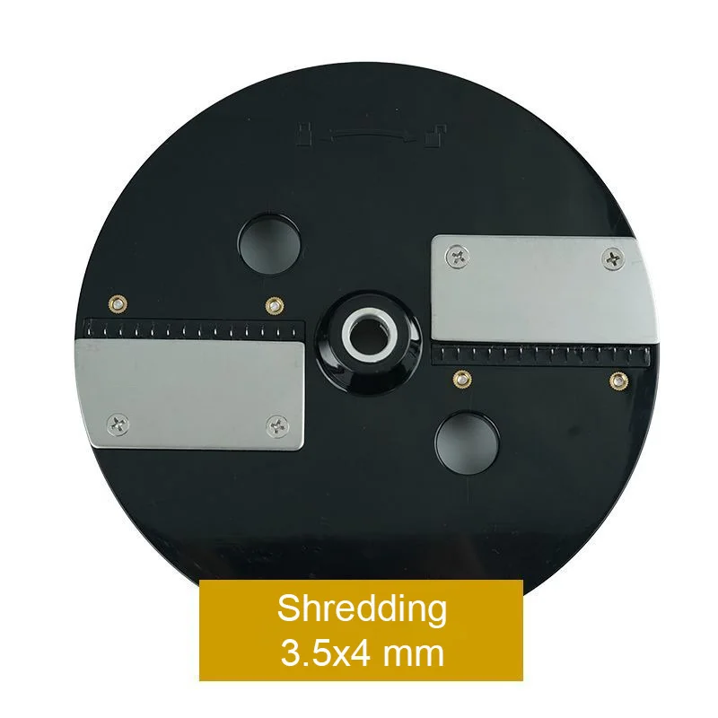K8600B K8600 Multifunktionale Gemüseschneidemaschine Zubehör Vollständige Schneide-, Zerkleinerungs- und Würfelklingen Reinigungsbürste