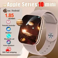 2025 New For Apple DT Watch 10 Smart Watch Men HD AMOLED NFC GPS Compass 3D Surround Bluetooth Call Waterproof Smartwatch Woman