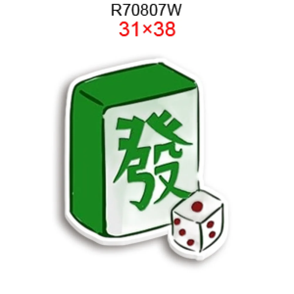10pcs/lot Chinese Mahjong Resin Earrings Dangle Pendant Earrings Design Drop Earrings Acrylic Girls Accessories