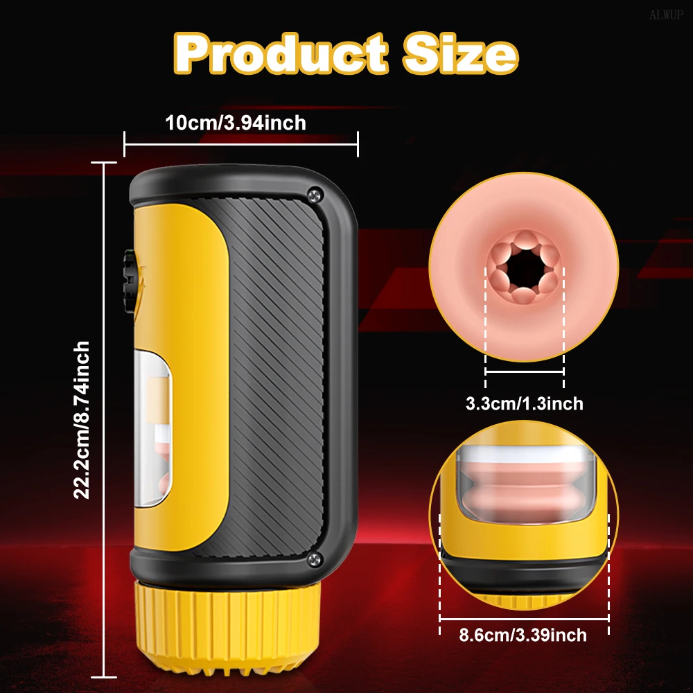 جهاز استمناء ذكر تلسكوبي آلي جهاز استمناء بمكبس كهربائي لعبة جنسية مهبل جيب للرجال مستلزمات الكبار #6