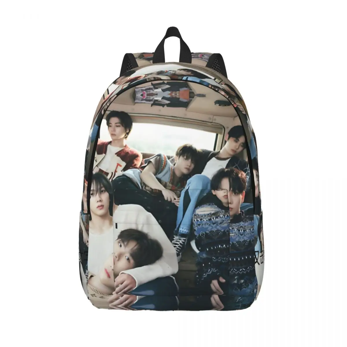 JAEHYUN SUNGHO RIWOO TAESAN LEEHAN WOONHAK Kindergarten Bag BOYNEXTDOOR Preschool Dual-Use Birthday Gift Zipper Closure Daypack