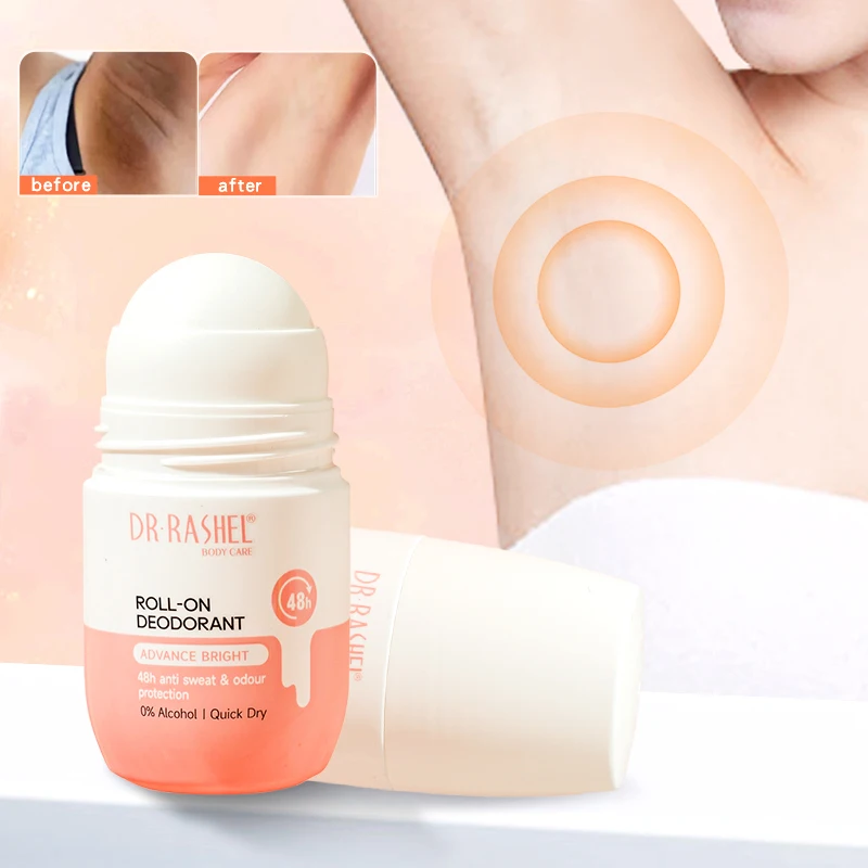 DR.RASHEL دائم 48 ساعة عطر مزيل العرق عصا بلسم عشبي الجسم الإبط إزالة الرائحة اشراق مضاد للتعرق