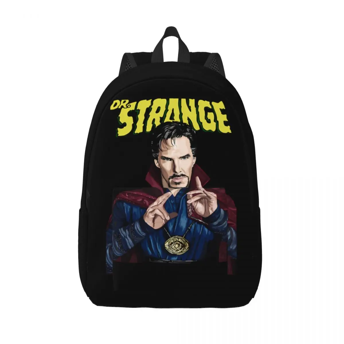 Gift Popular Marvel Retro Washable Backpack Doctor Strange High Street Girl Kid Handbag For School